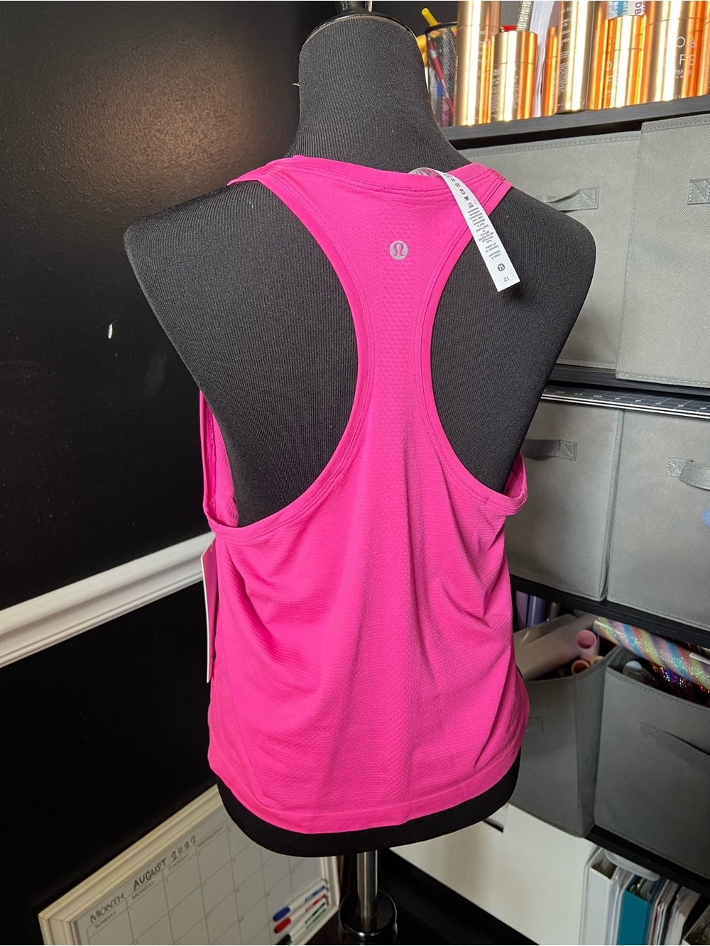 lululemon athletica Swiftly Tech Racerback Tank - Sonic Pink - Picture 2 of 3